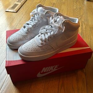 Nike Court Vision Mid - Like New!